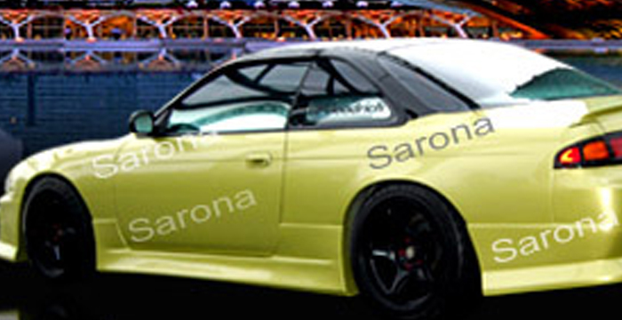 Custom Nissan 240SX  Coupe Side Skirts (1995 - 1996) - $290.00 (Part #NS-010-SS)